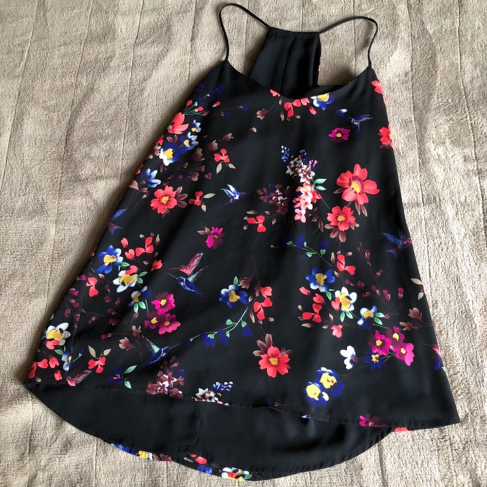 Express floral print cami/tank top